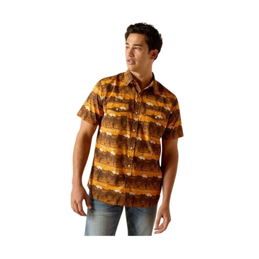 Ariat Men's Short Sleeve Heath Retro Fit Shirt