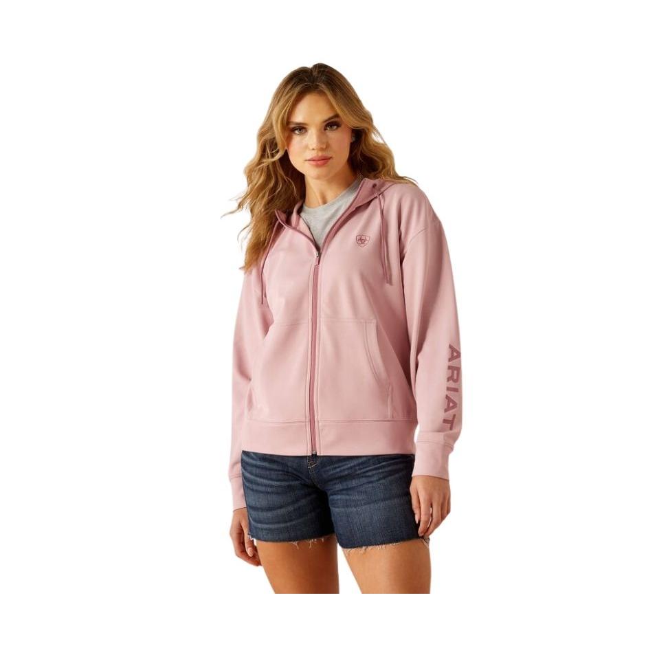 Ariat Women's Long Sleeve Breeze Full Zip Hoodie - Assorted Colours