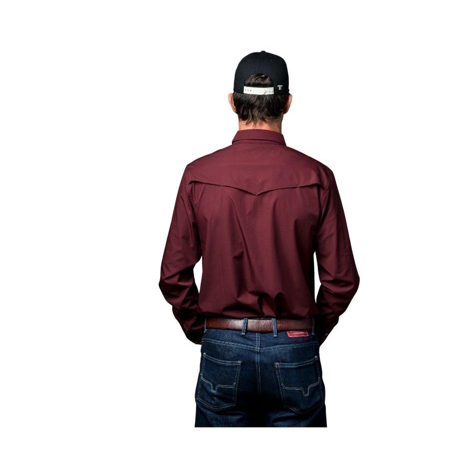 Ferrell Men's Core Long Sleeve Snap Shirt - Multiple Colours