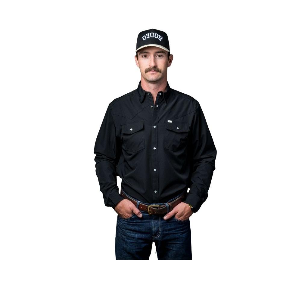 Ferrell Men's Core Long Sleeve Snap Shirt - Multiple Colours