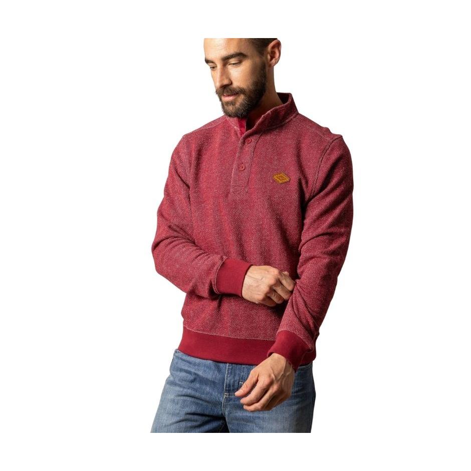 Kimes Men's Kingswell Long Sleeve 1/4 Button Sweater - Assorted Colors