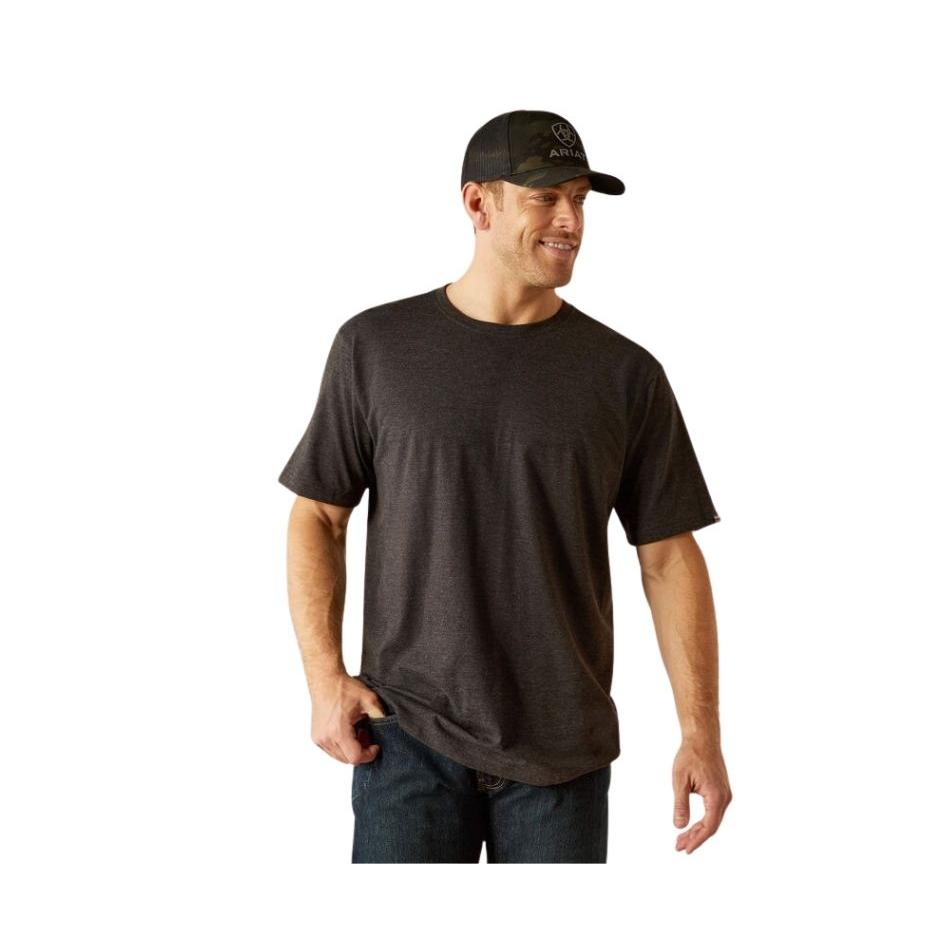 Ariat Men's Rebar Cotton Strong Short Sleeve Tee Shirt- Assorted Colors