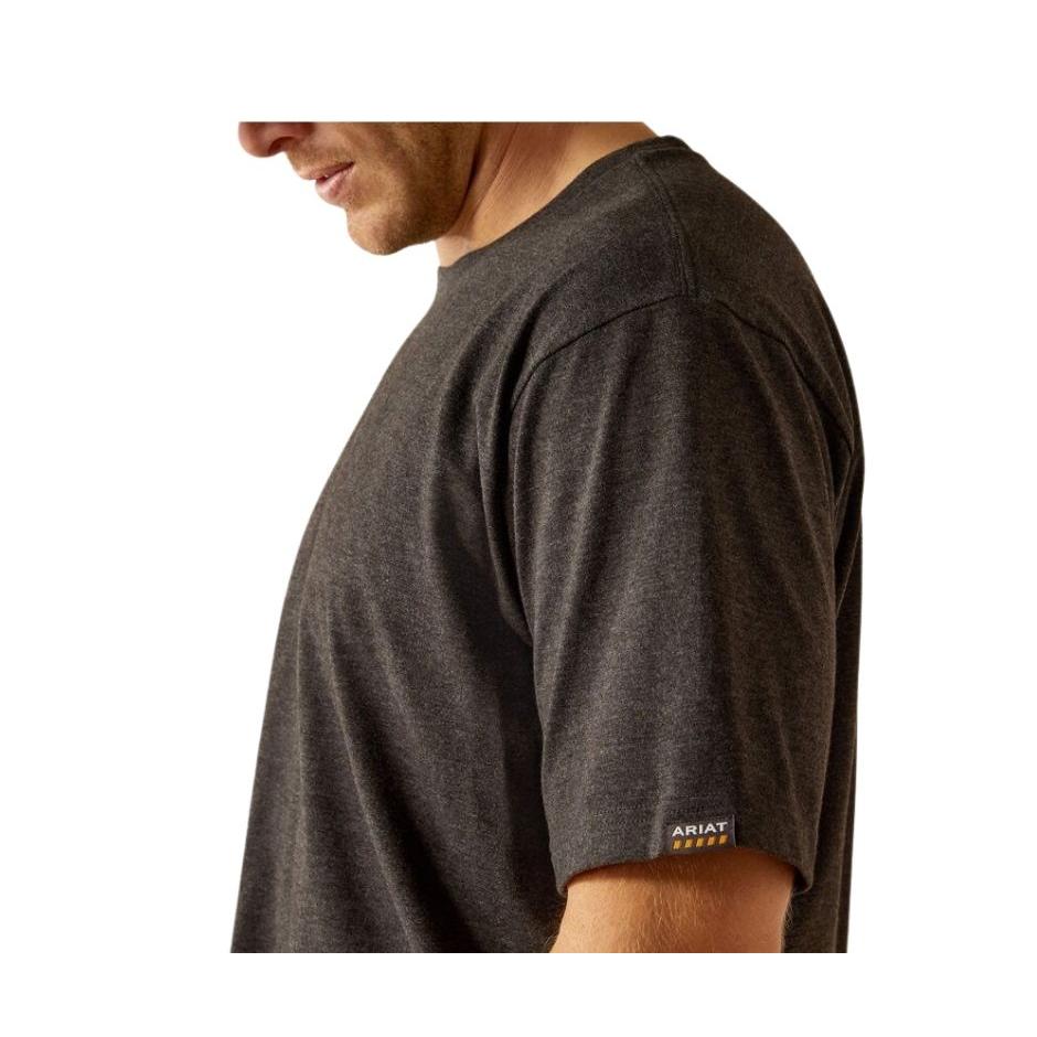 Ariat Men's Rebar Cotton Strong Short Sleeve Tee Shirt- Assorted Colors