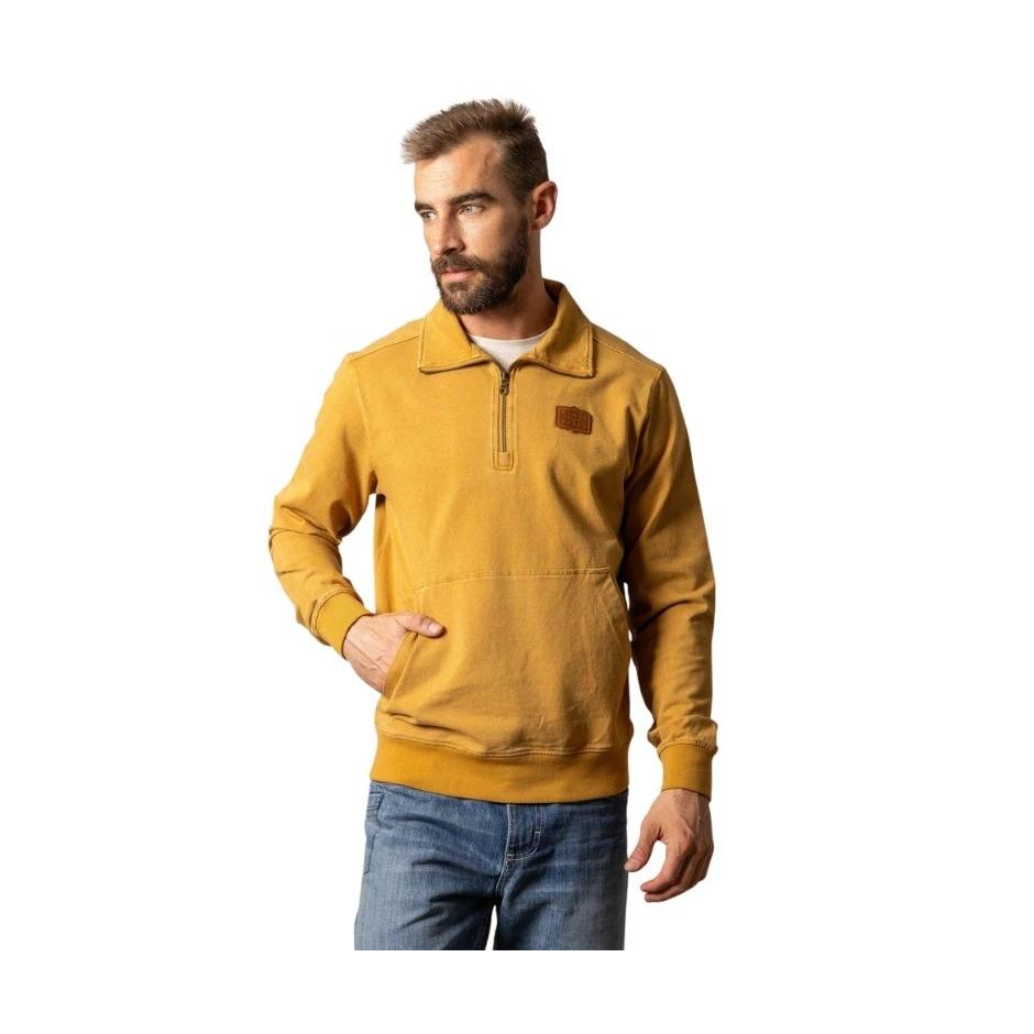 Kimes Men's Wicklow Long Sleeve 1/4 zip Sweater - Assorted Colours