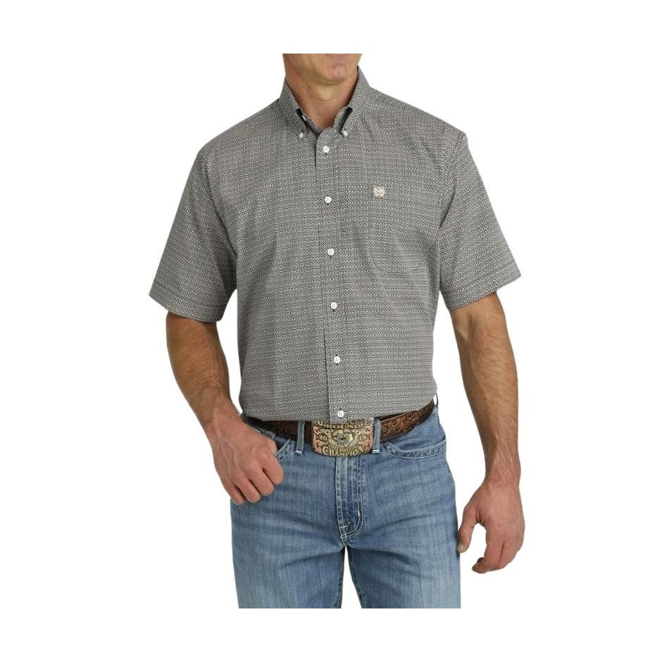 Cinch Men's Print Short Sleeve Shirt - Multi