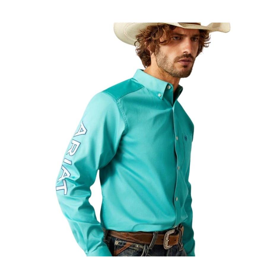 Ariat Men's Team Logo Twill LS Shirt - Assorted Colors