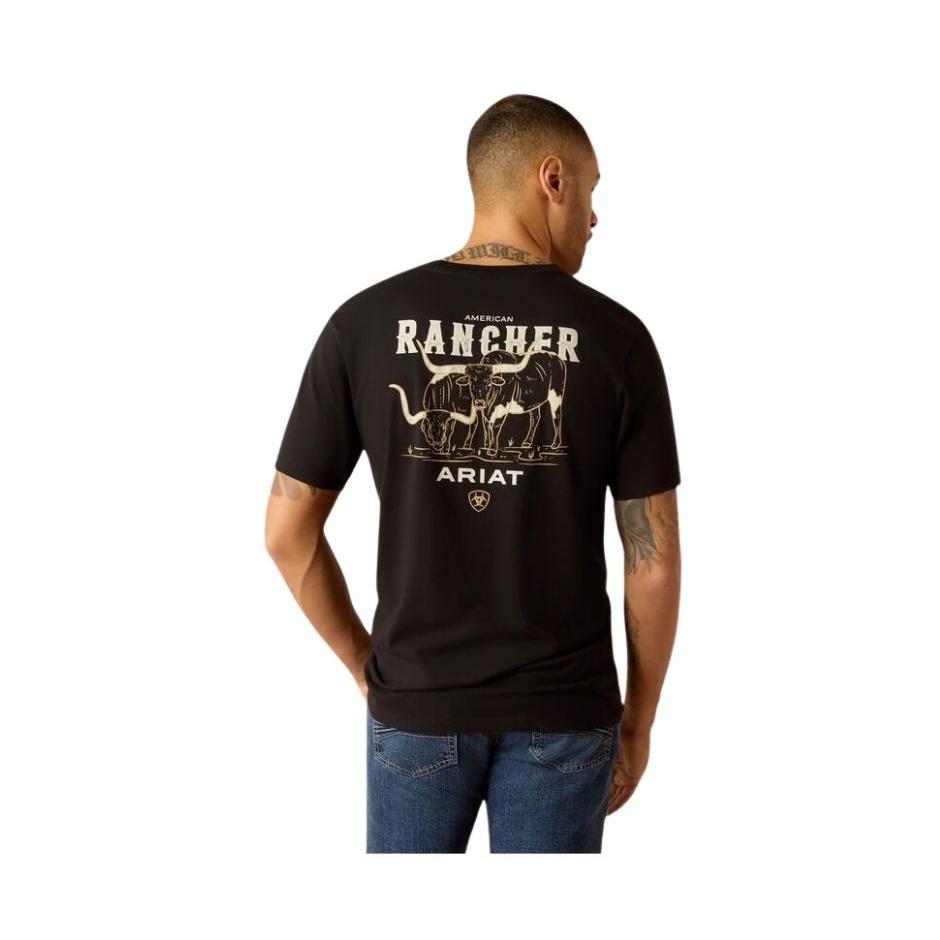 Ariat Men's American Rancher T-Shirt - Black