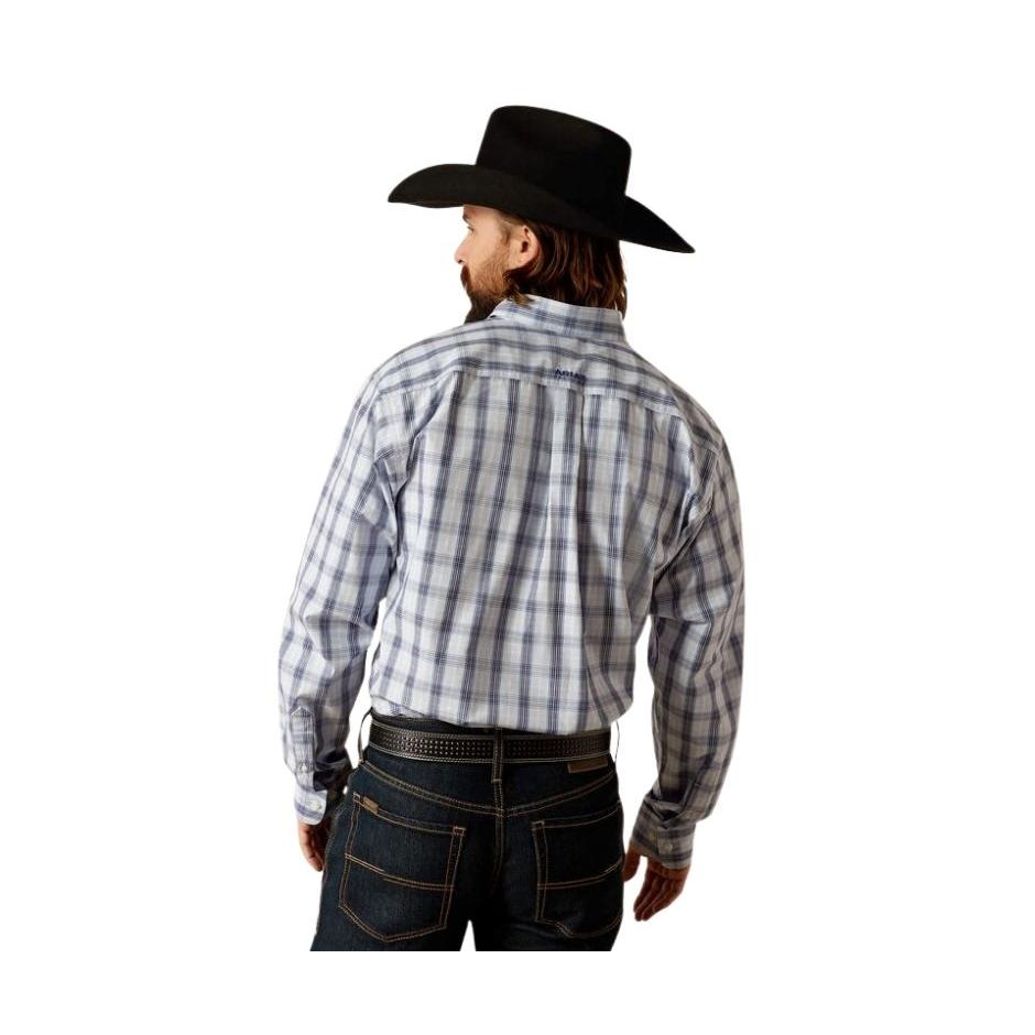 Ariat Men's  Pro Series River Classic Long Sleeve Shirt - Light Blue