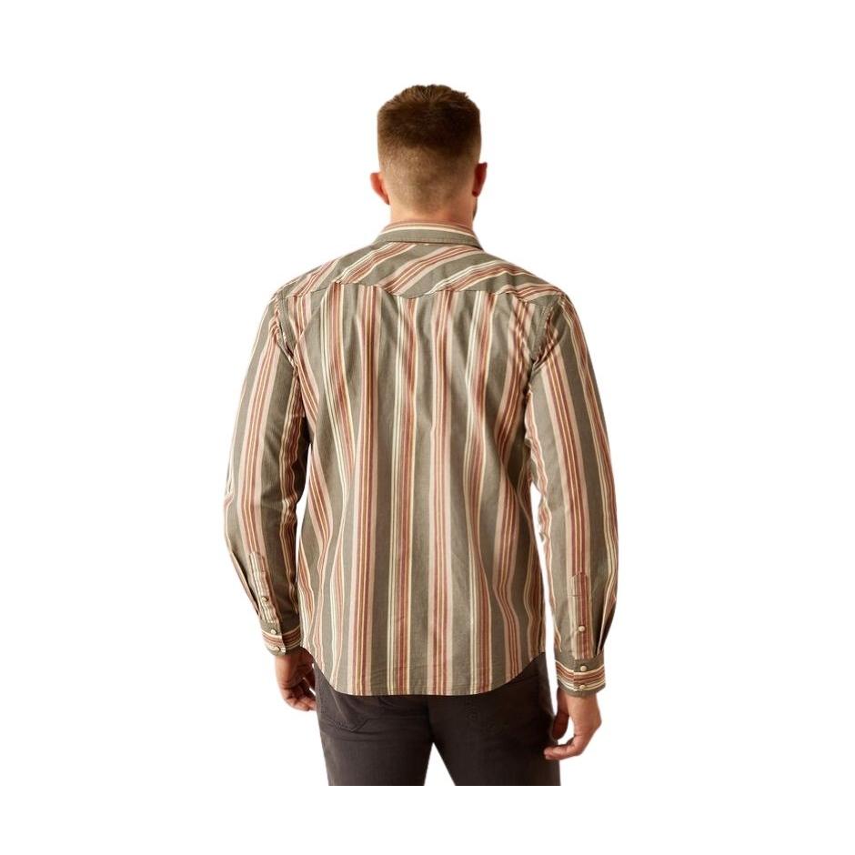 Ariat Men's Long Sleeve Hawk Retro Shirt - Dark Grey