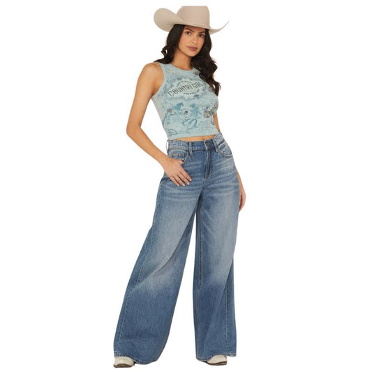 Ariat Women's Ultra High Rise Jazmine Wide Leg Jeans - Annyston