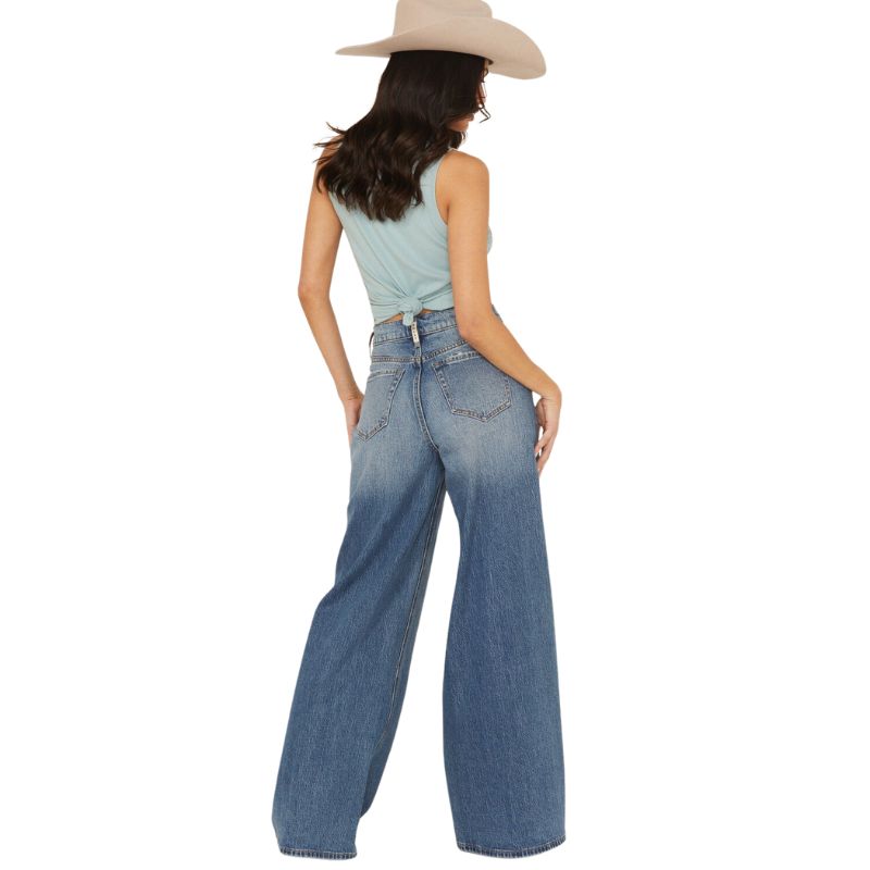 Ariat Women's Ultra High Rise Jazmine Wide Leg Jeans - Annyston