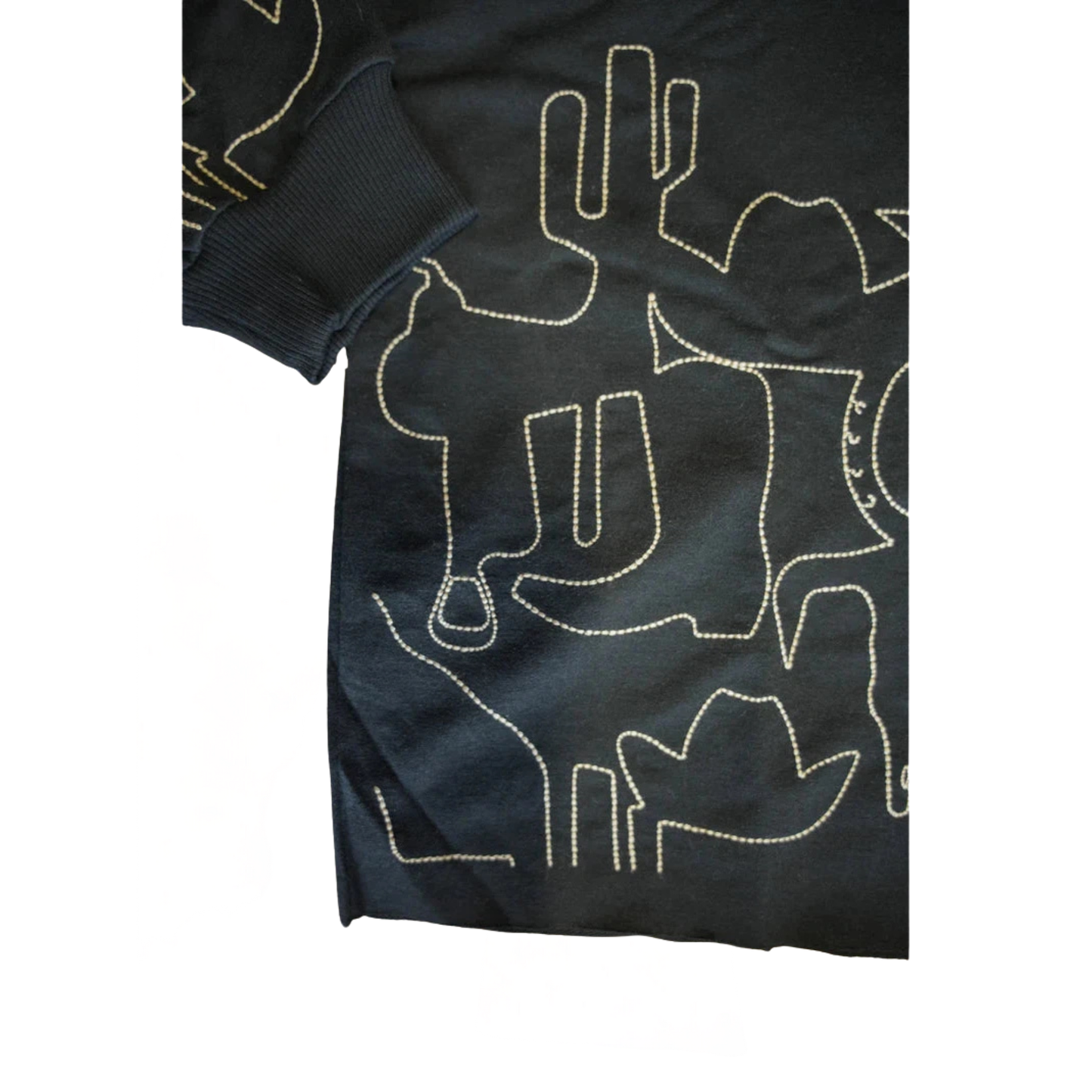 2 Fly Women's Tucson Thread Long Sleeve Sweatshirt - Black