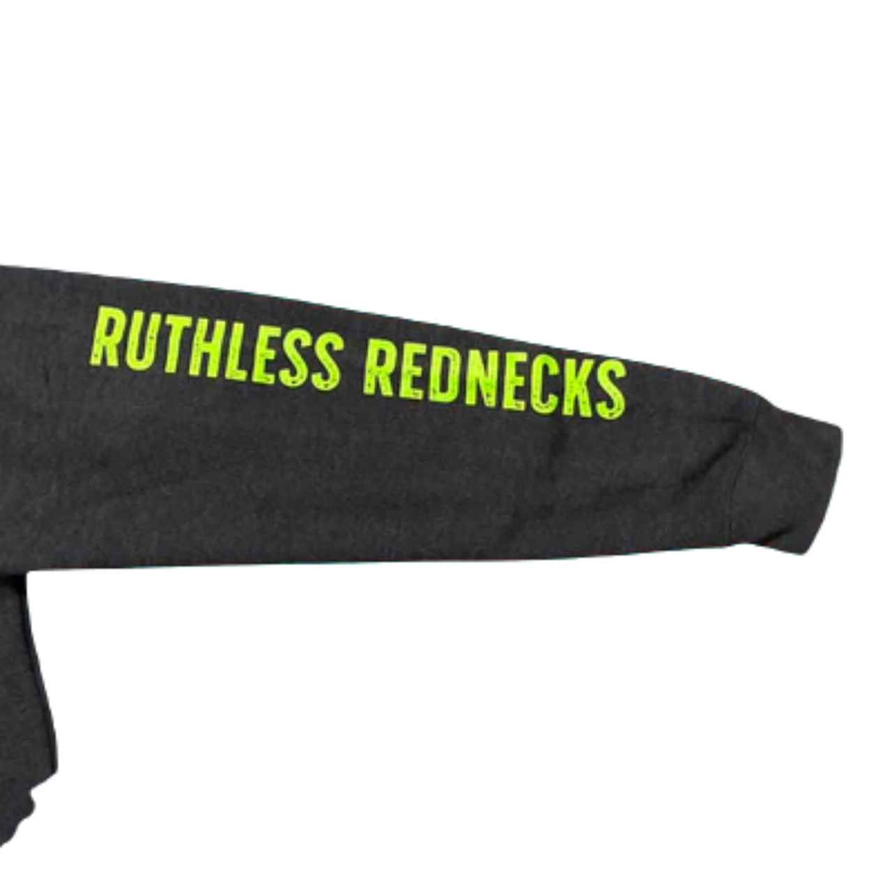 Ruthless Rednecks Icon Heavyweight Hoodie - Charcoal Lime