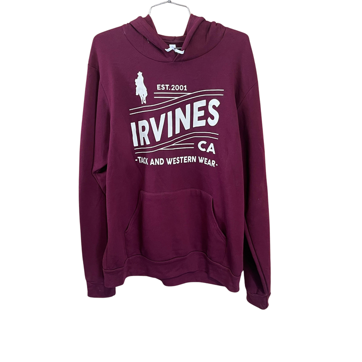 Irvines Unisex Logo Hoodie - Variety of colors - Irvine Tack &amp; Western Wear