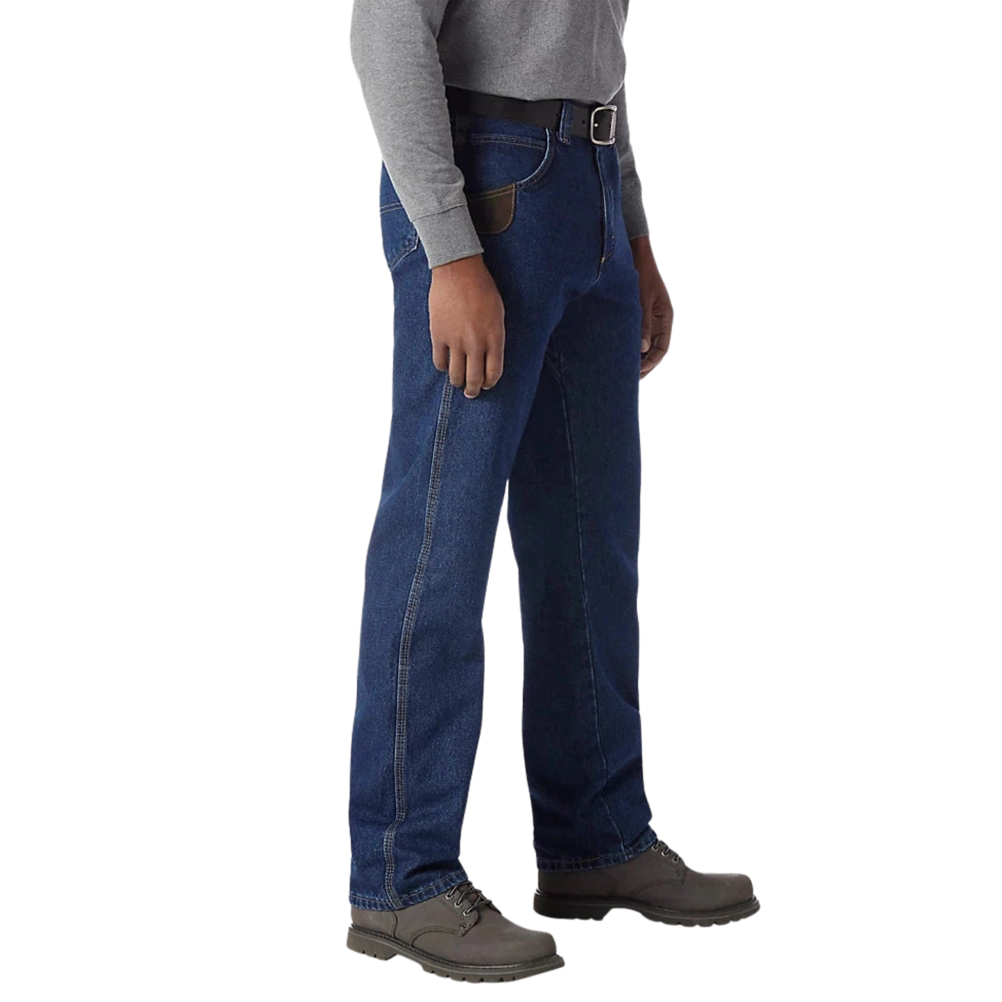 Wrangler Men's RIGGS 5-Pocket High Rise Relaxed Fit Jean - Antique Indigo