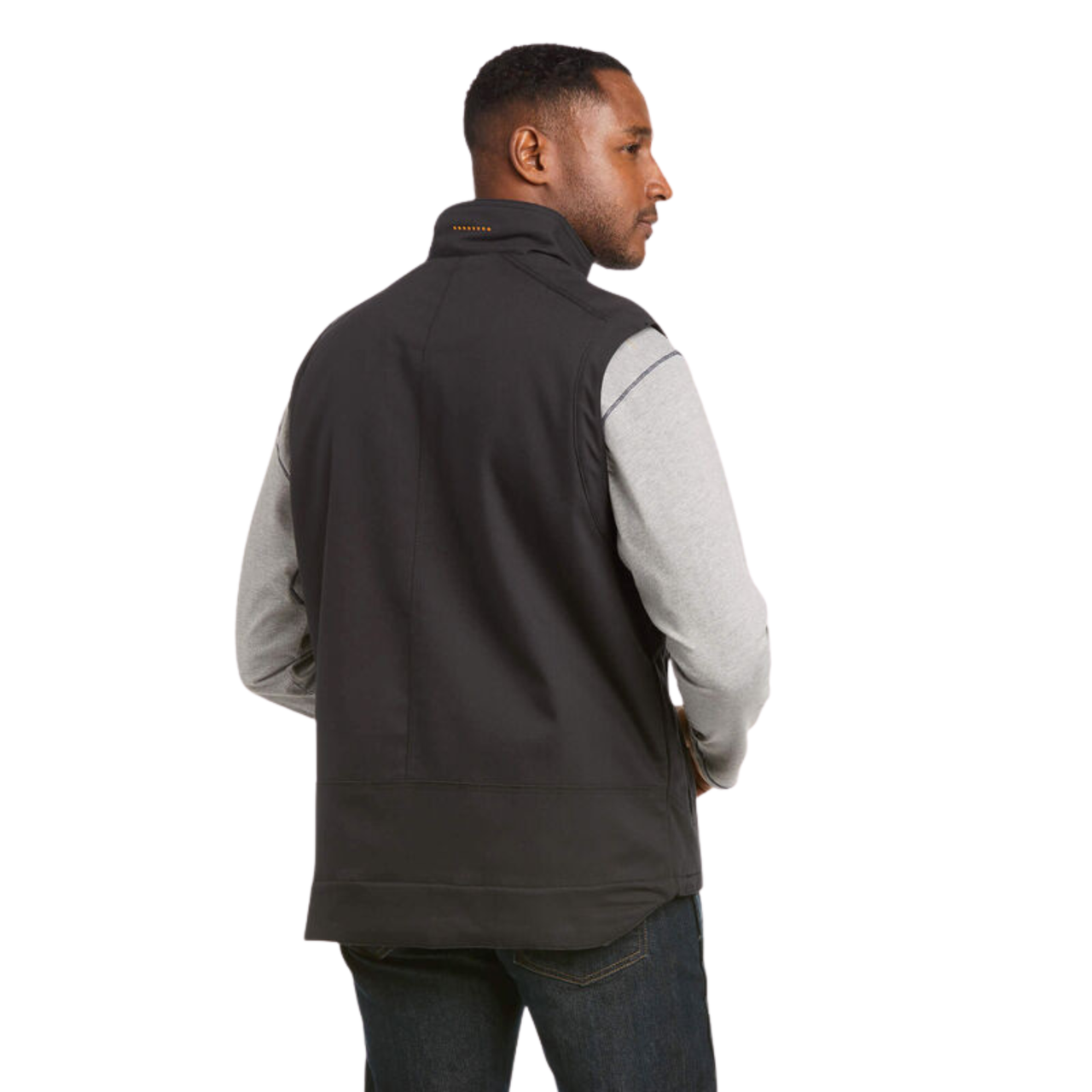 Ariat Men's Rebar DuraCanvas Vest - Black
