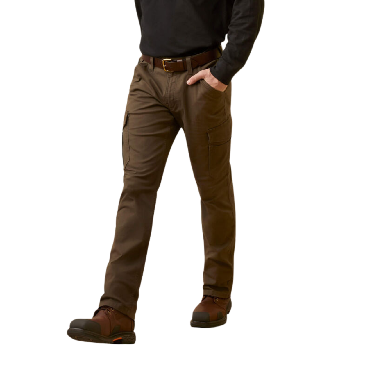 **Ariat Men's Rebar M4 Relaxed Made Tough Cargo Straight Pant Wren