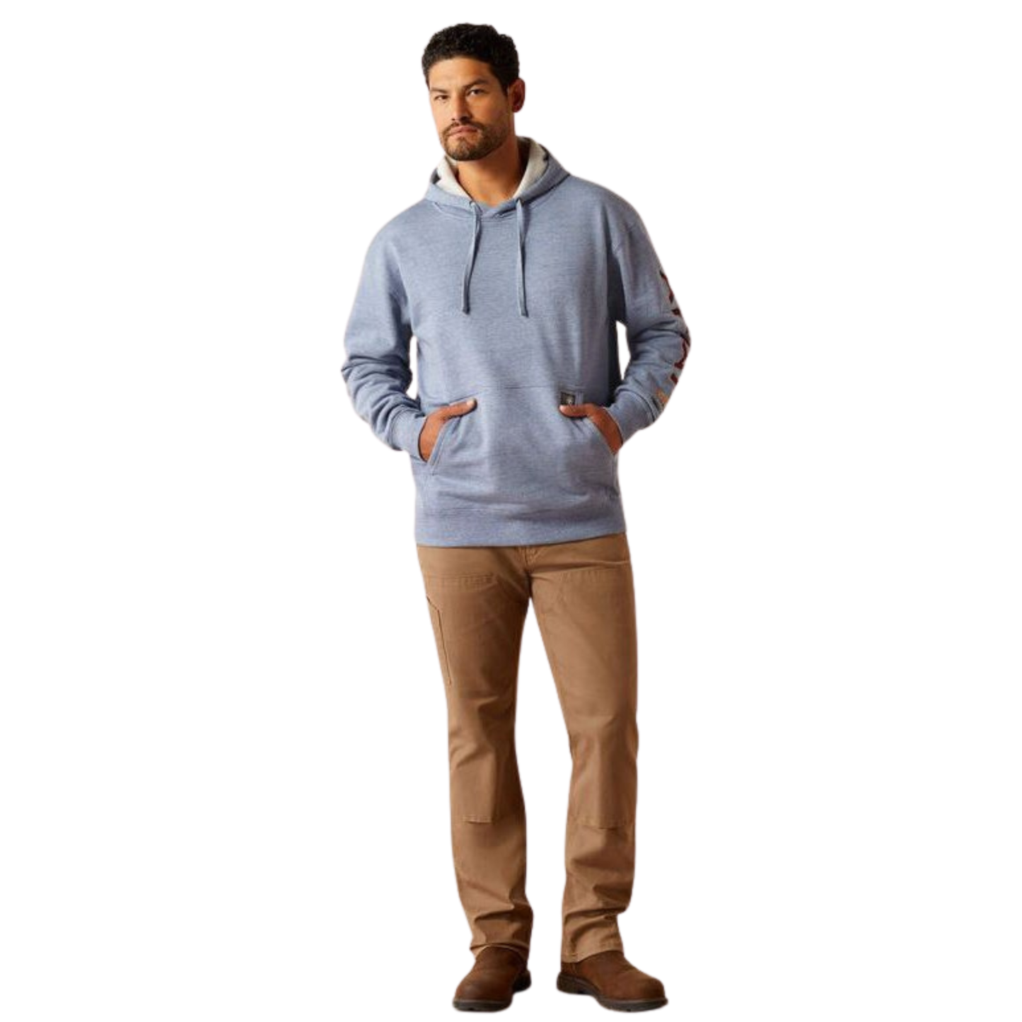 Ariat Men's Long Sleeve Rebar Graphic Hoodie-Multiple Colors