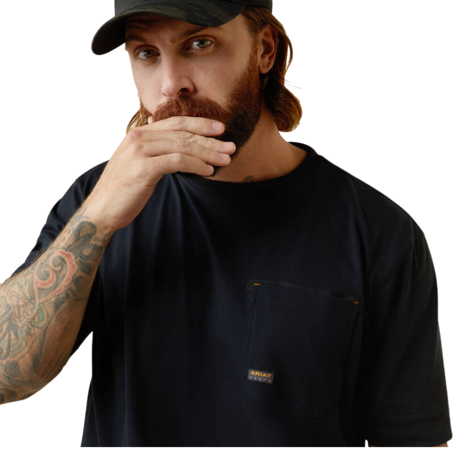 Ariat Men's Rebar Workman Born For This T-Shirt - Black