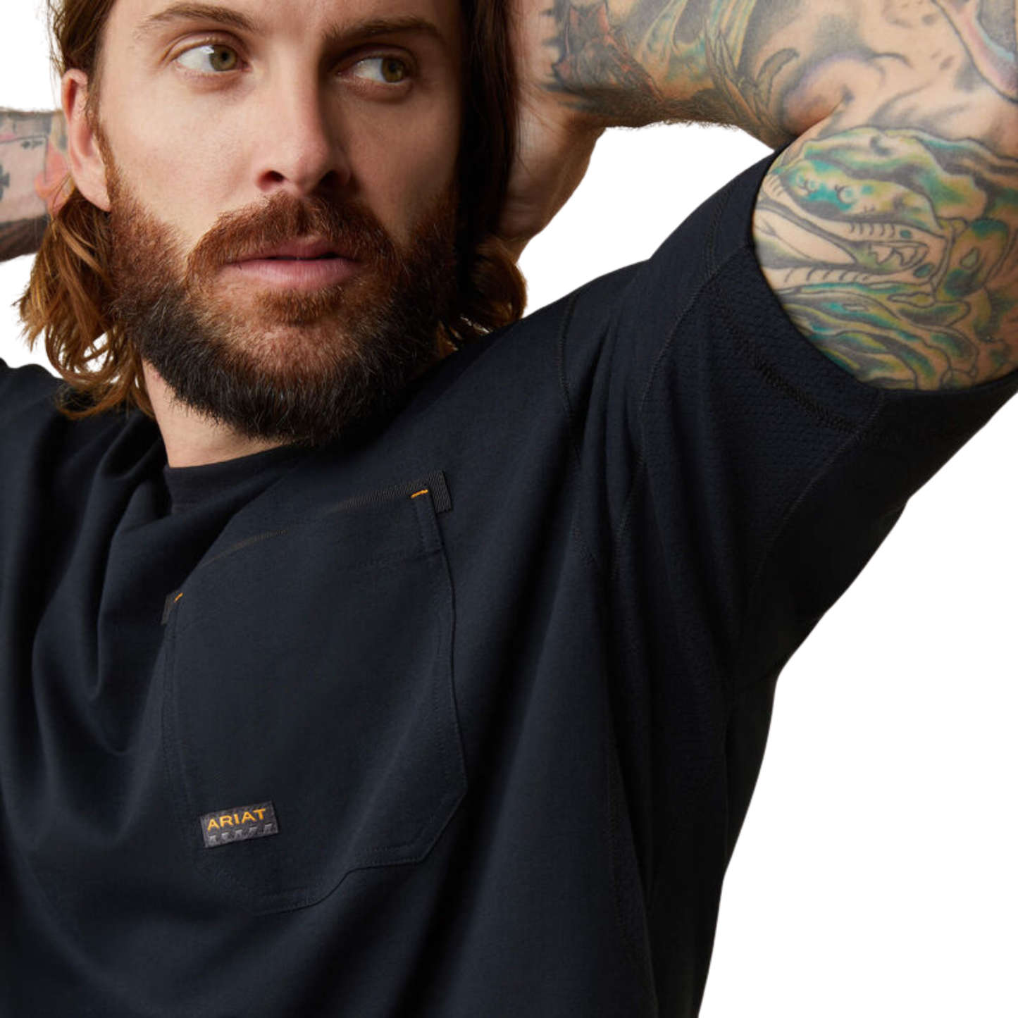 Ariat Men's Rebar Workman Born For This T-Shirt - Black