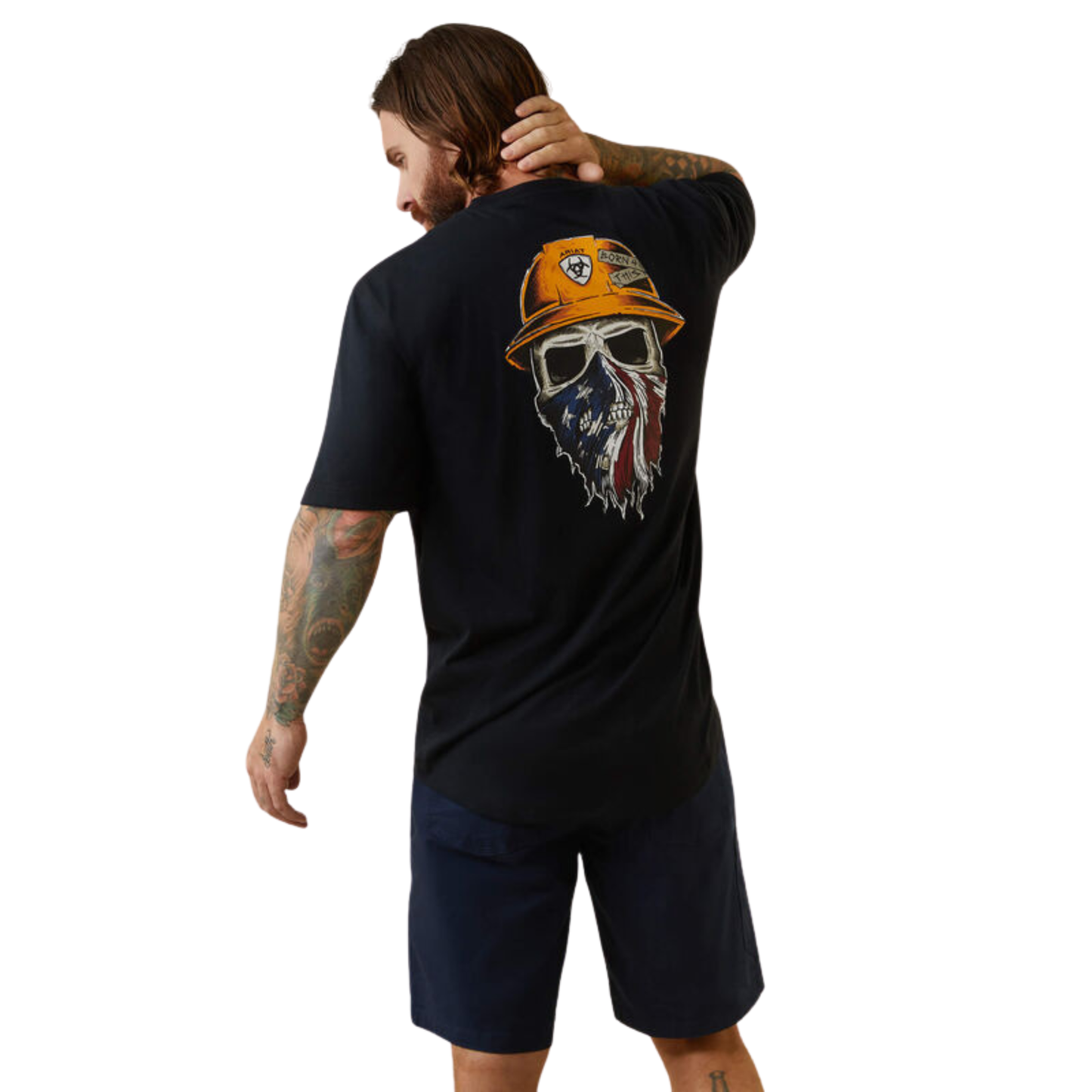 Ariat Men's Rebar Workman Born For This T-Shirt - Black