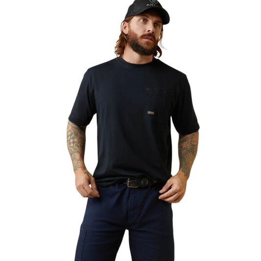 Ariat Men's Rebar Workman Born For This T-Shirt - Black