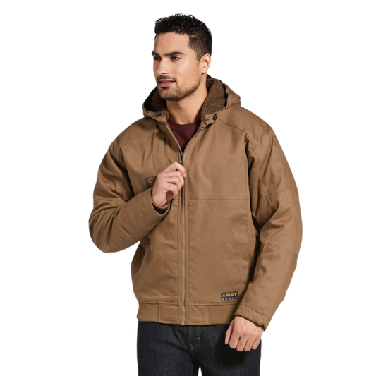 Ariat Men's Rebar DuraCanvas Jacket  Field Khaki