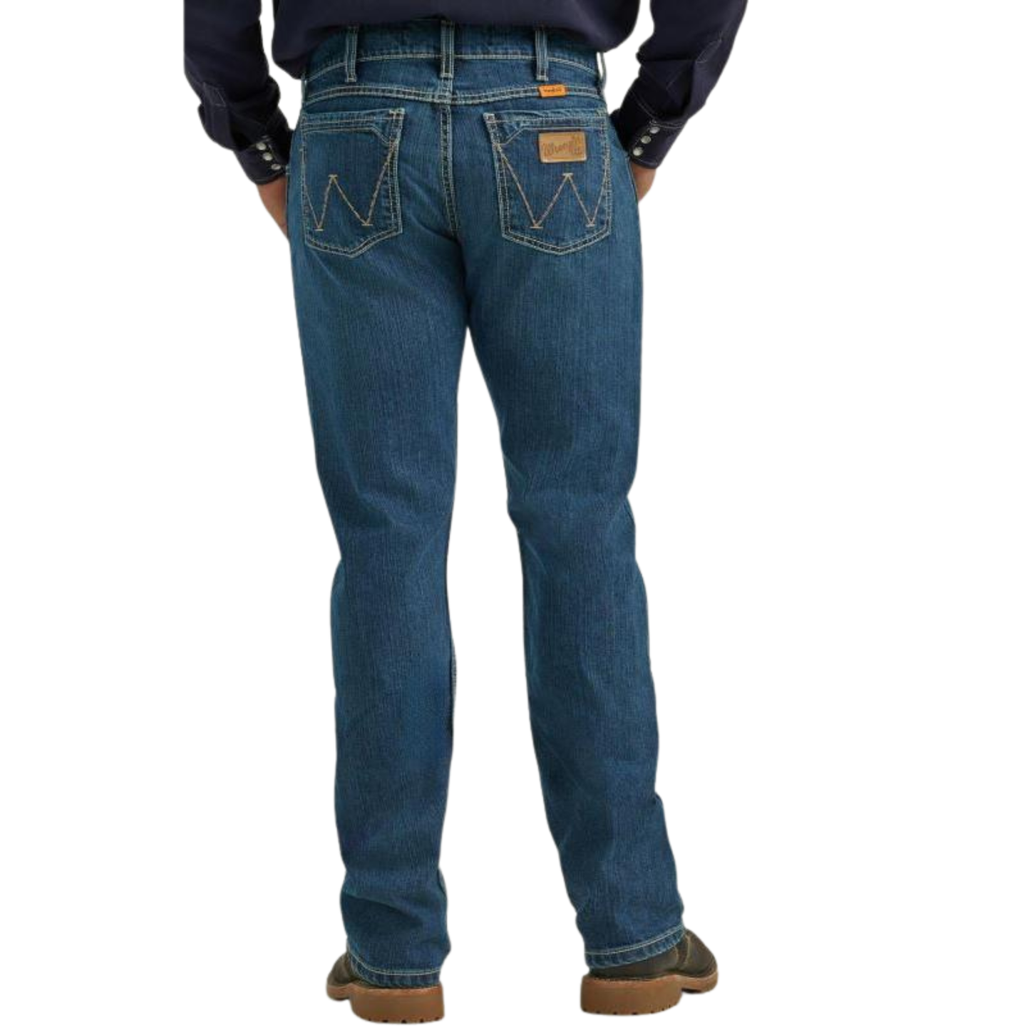Wrangler Men's FR Retro Slim Boot Jean - Midstone