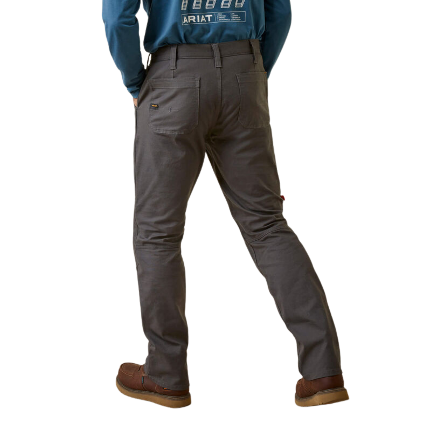 **Ariat Men's Rebar M5 Straight Made Tough Keen Guardian Straight Rebar Grey