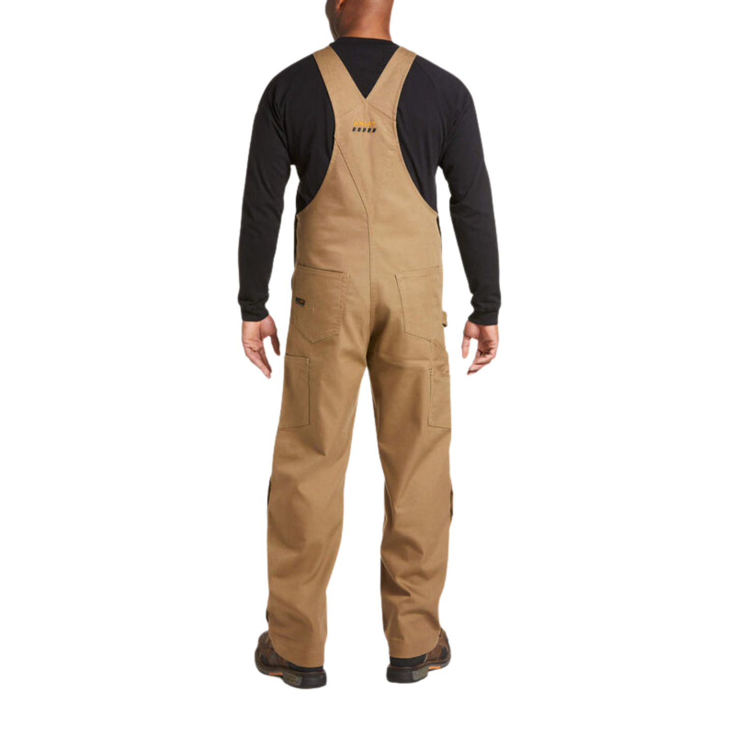 Ariat Men's Rebar Duracanvas Unlined Bib Overalls - Field Khaki