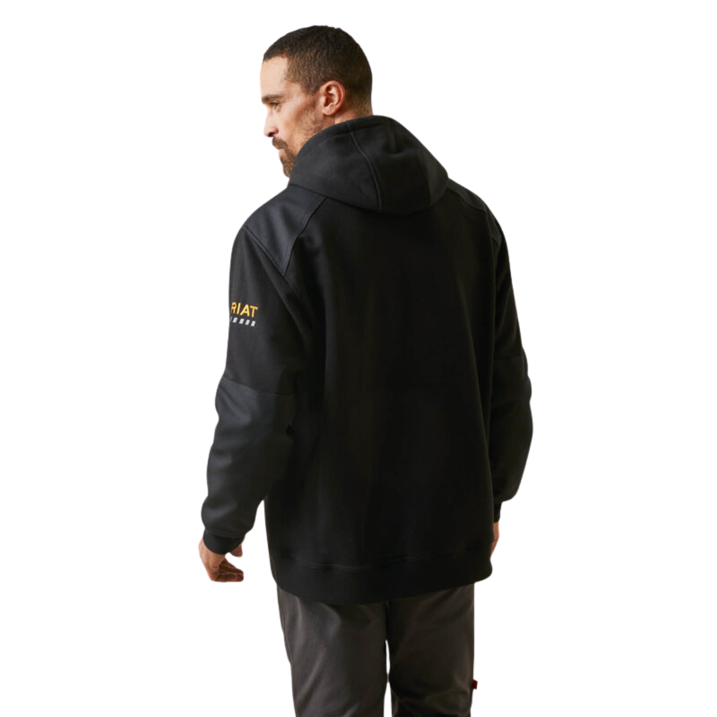 Ariat Men's Rebar Workman DuraCanvas Hoodie - Black