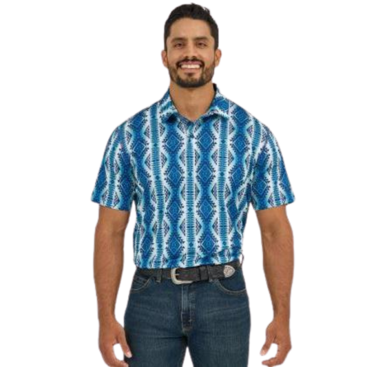Wrangler Men's Performance Short Sleeve Polo  Shirt - Multiple  Colors