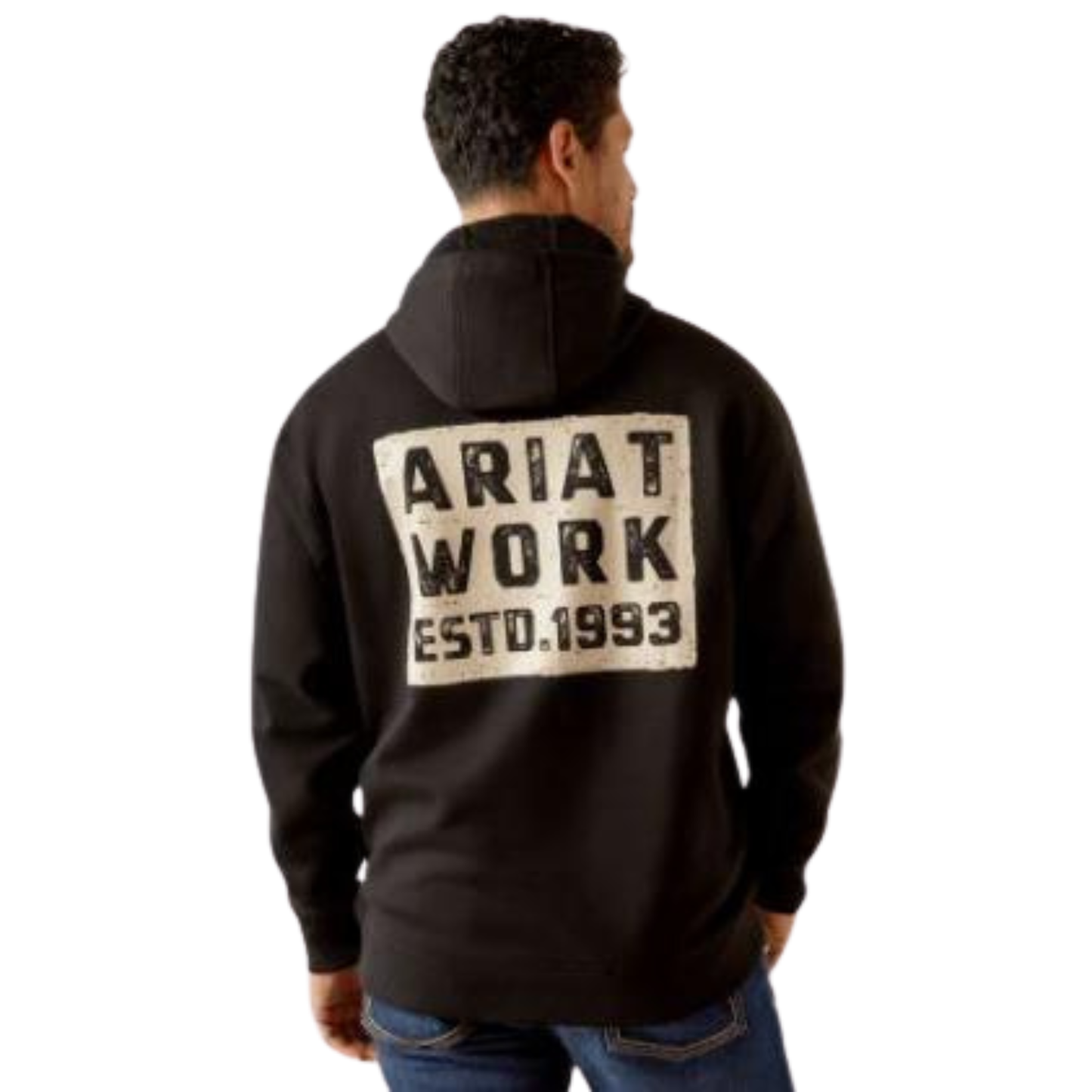 Ariat Men's Long Sleeve Workman Brickyard Hoodie