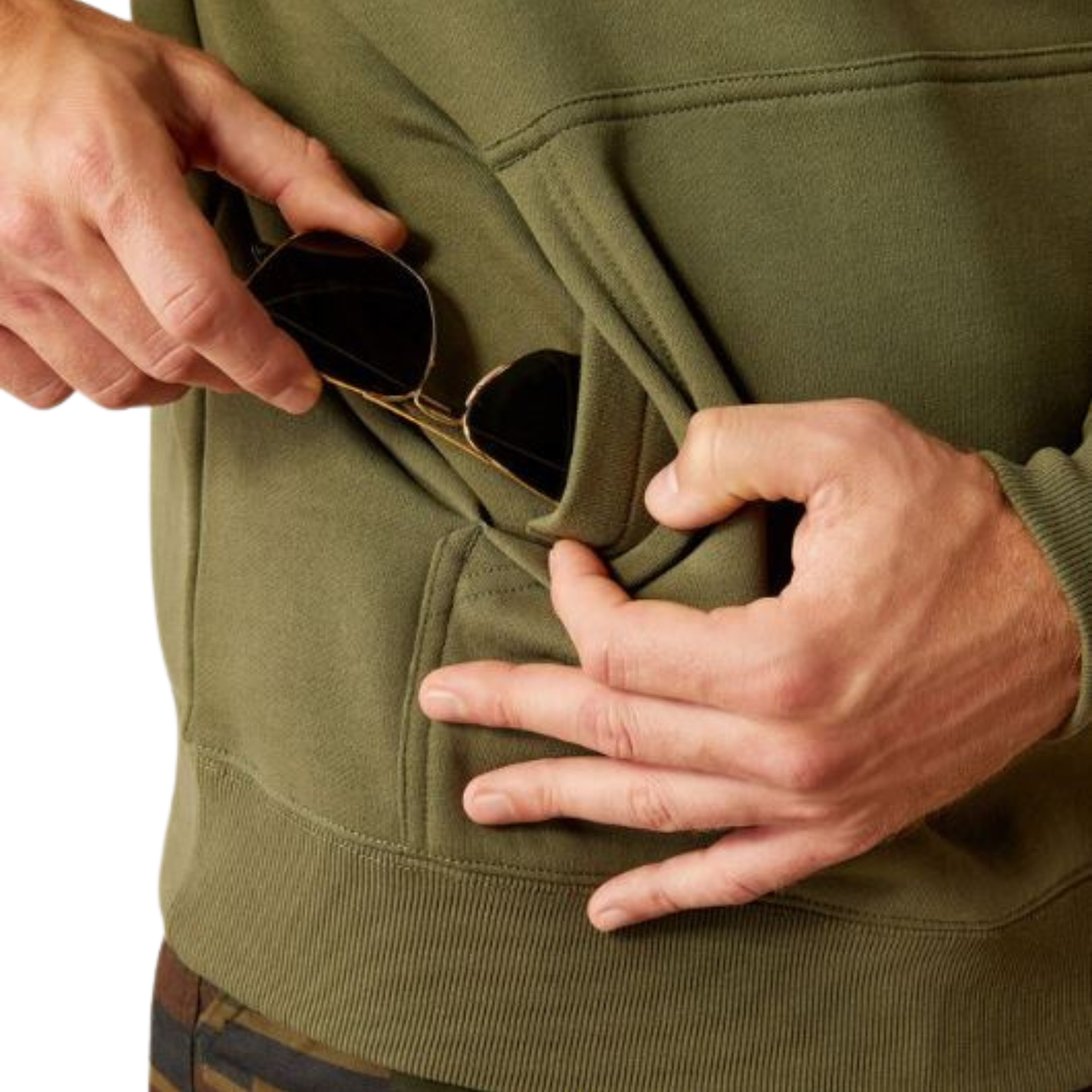 Ariat Men's Long Sleeve Workman Brickyard Hoodie