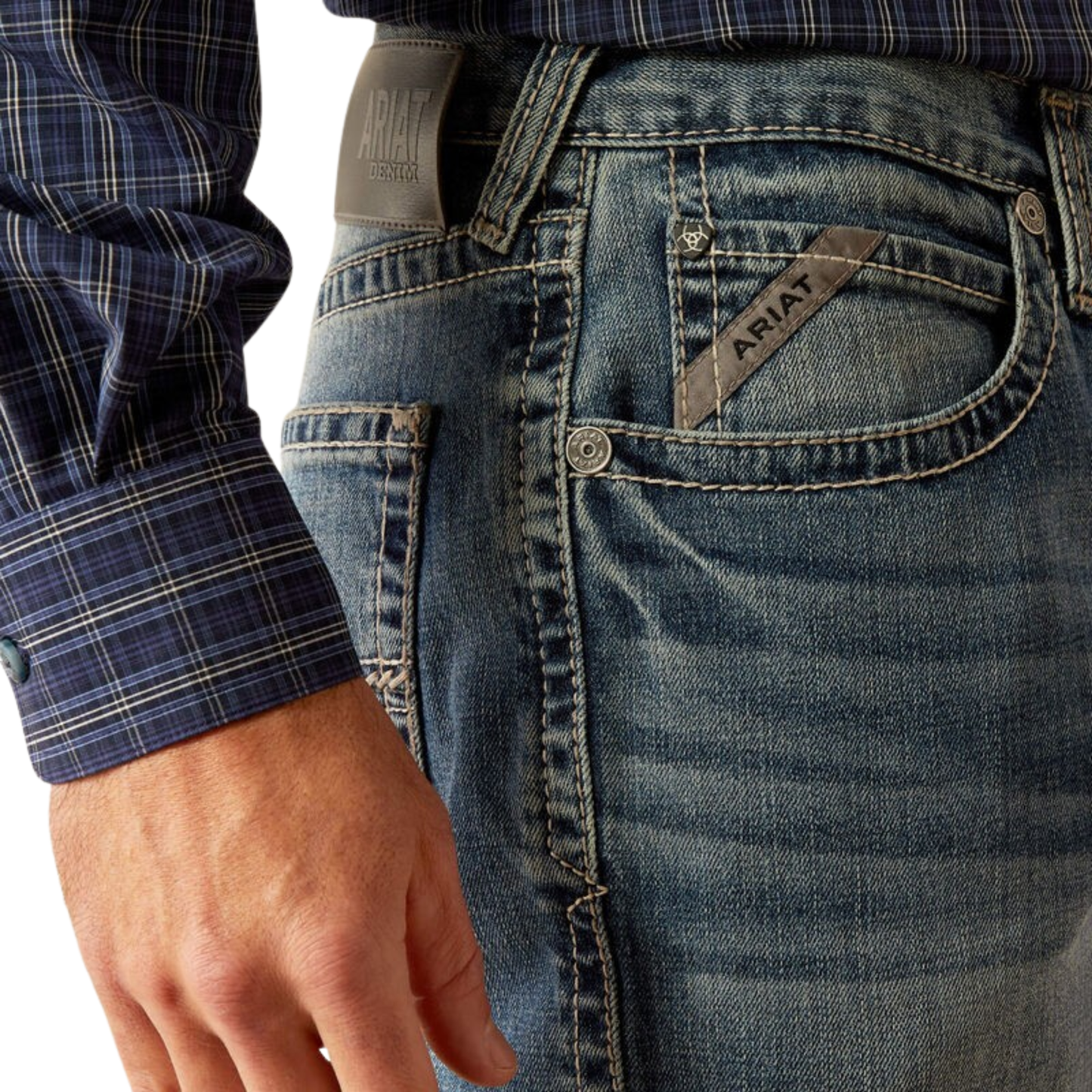 Ariat Men's M2 Traditional Relaxed Buster Boot Cut Jeans - Dakota