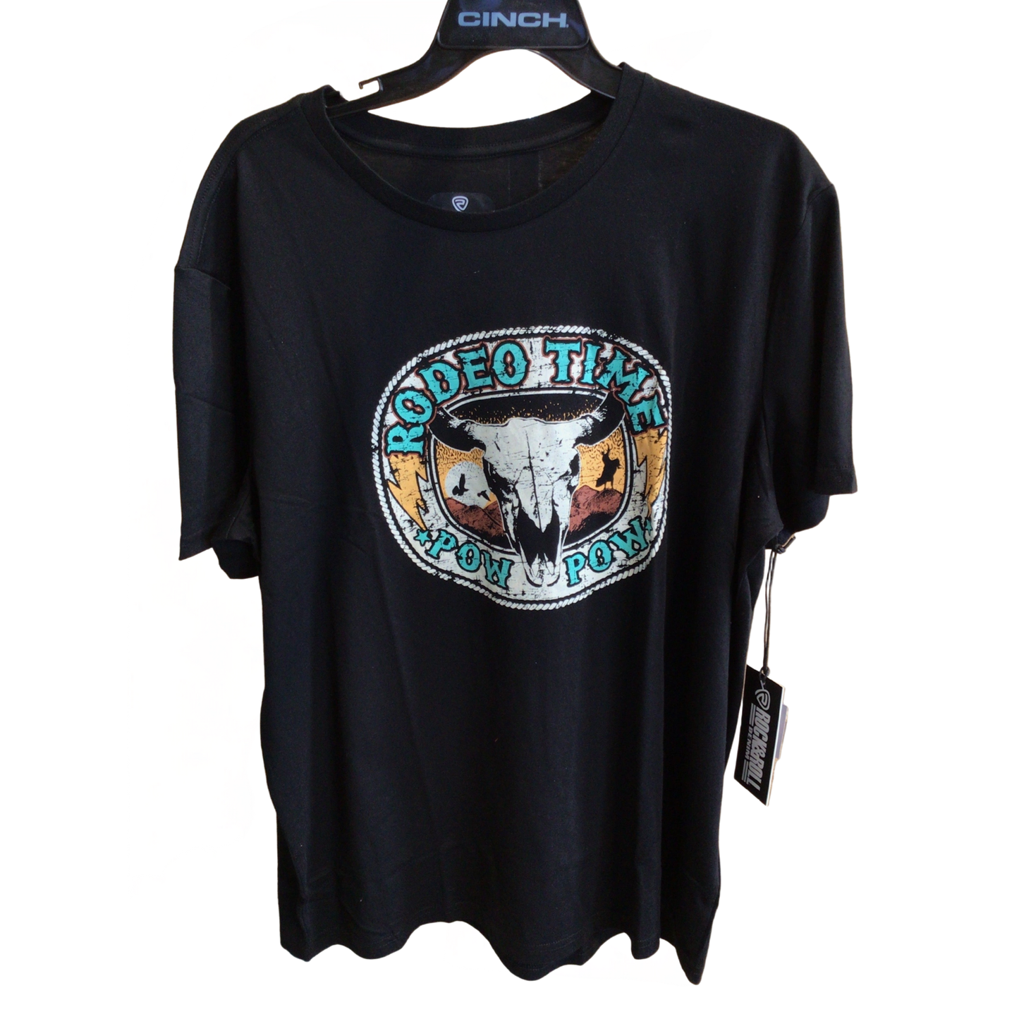 Rock & Roll Unisex Graphic Tees - Black