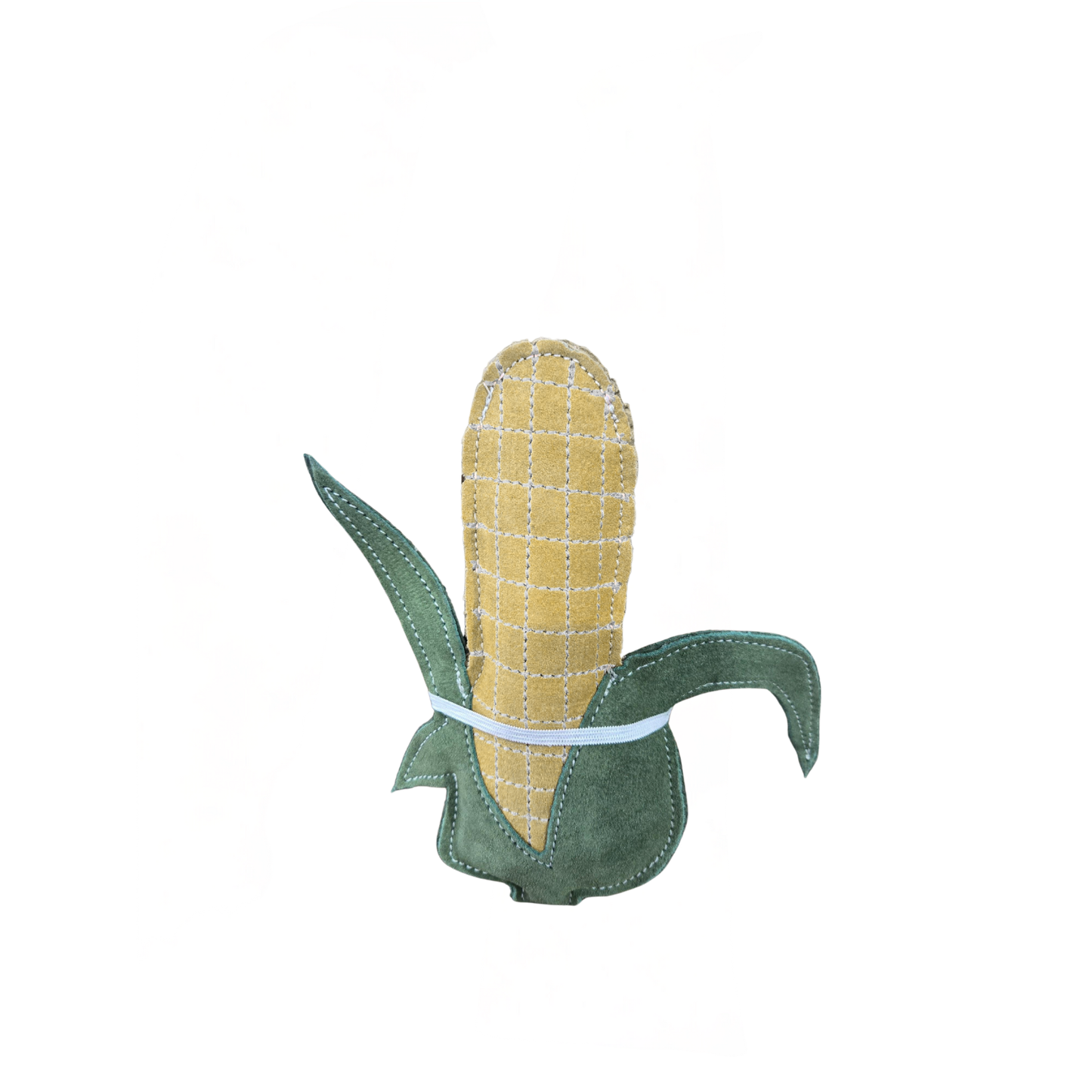 Farmer Brown Suede Pet Toys - Corn