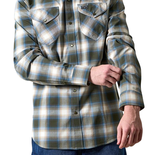 Kimes Men's Hays Long Sleeve Dress Shirt - Multiple Colours