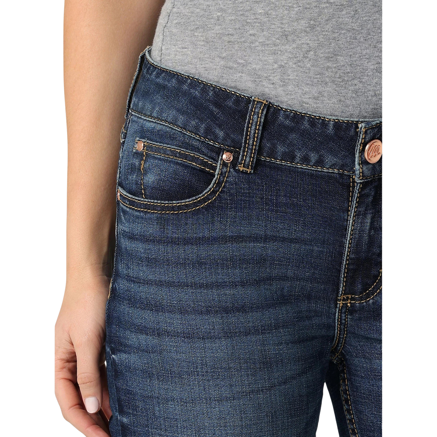 Wrangler Women's Retro Mae Mid Rise Bootcut Jeans - MS Wash - Irvine Tack & Western Wear