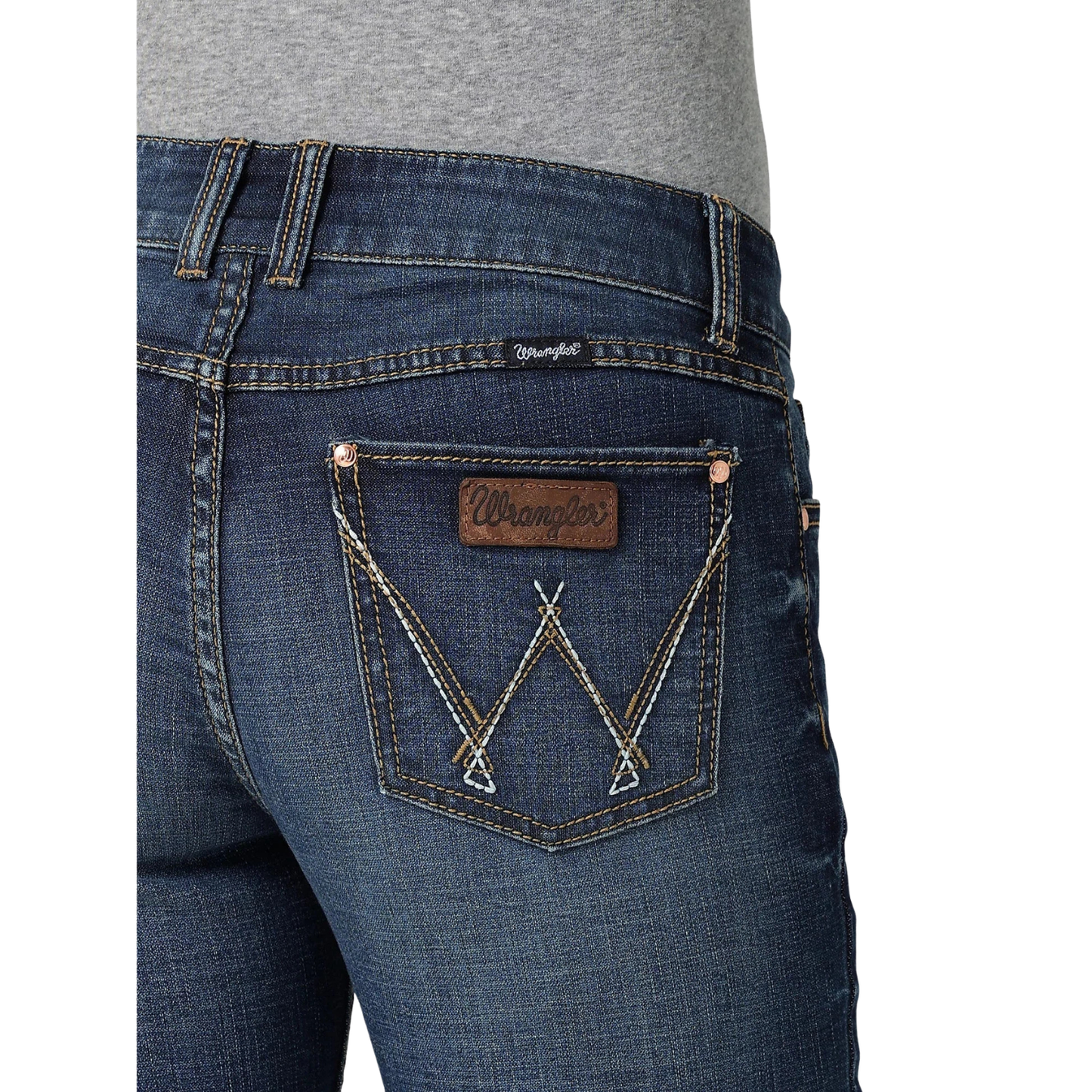 Wrangler Women's Retro Mae Mid Rise Bootcut Jeans - MS Wash - Irvine Tack & Western Wear