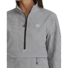 Cinch Women's Long Sleeve 1/2 Zip Pullover - Brown