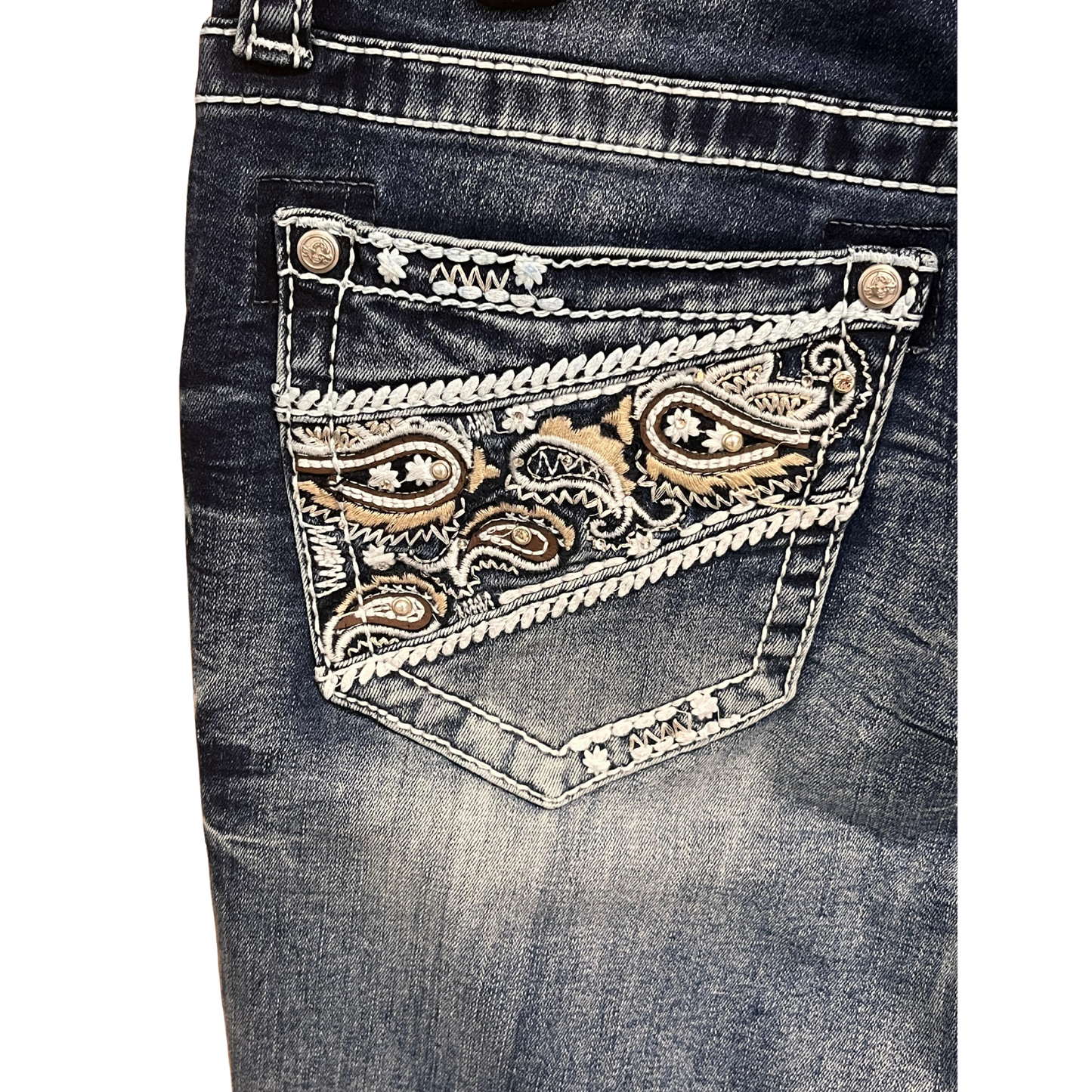 Grace in LA  Women's Paisley Emblem - Jeans