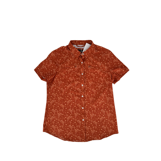 Horn Knot Men's Short Sleeve Performance Western Shirt - Irvine Tack & Western Wear