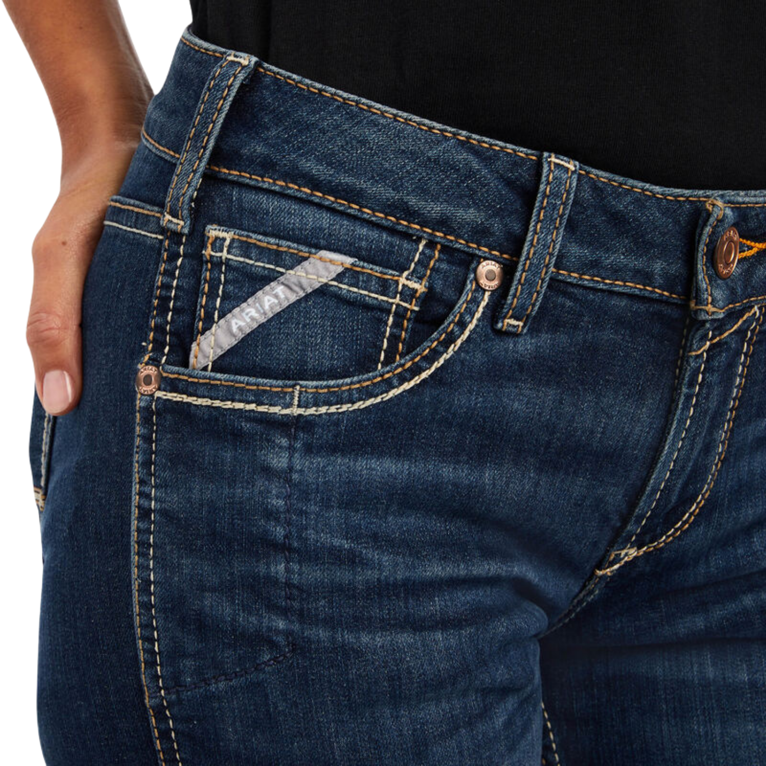 Ariat Women's Rebar Riveter Straight Jeans - Atlanta - Irvine Tack & Western Wear