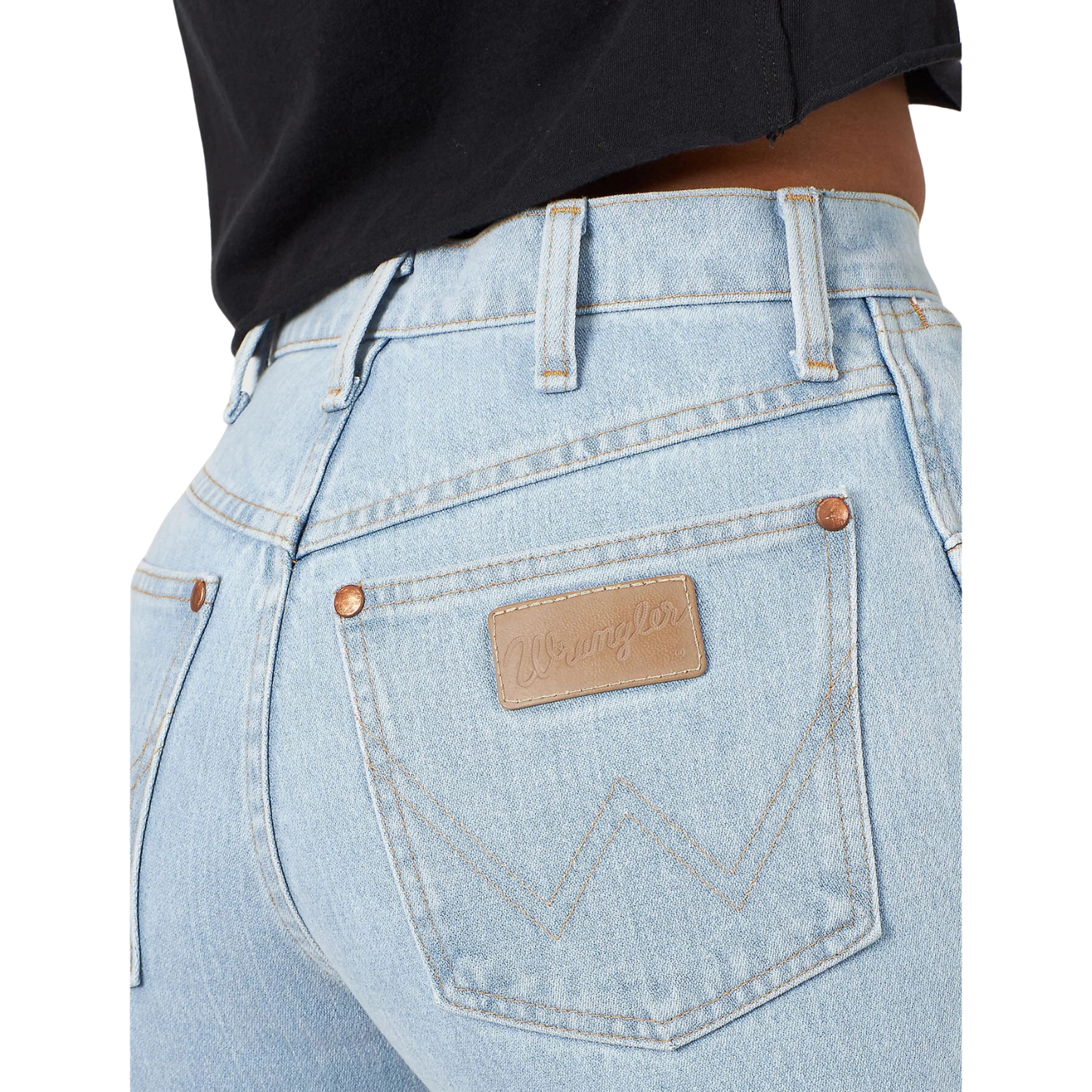 Wrangler Women's Cowboy Cut Slim Fit Jeans - Bleach - Irvine Tack & Western Wear