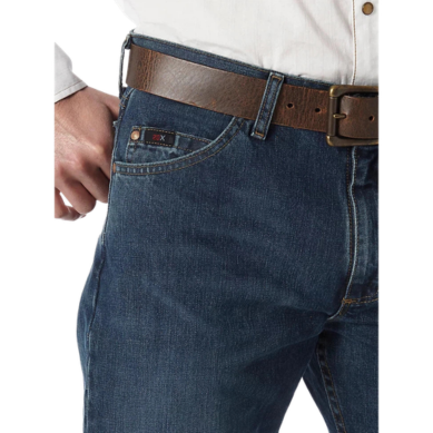 Wrangler Men's 20X No.01 Competition Jean - River Wash