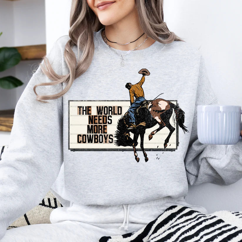 The Branded Roan - The World Needs More Cowboys Crew