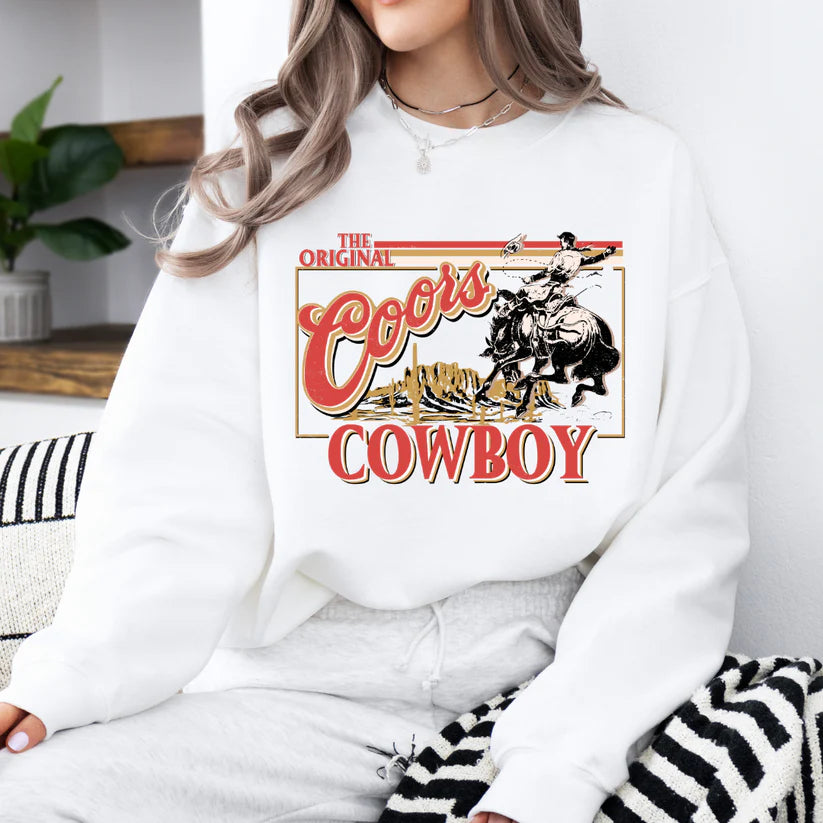The Branded Roan - Coors Cowboy Crewneck