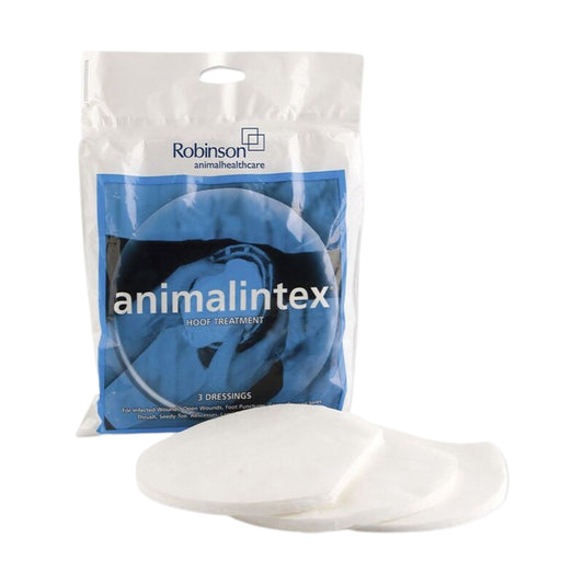 Robinson Animalintex pad Hoof Shaped- 3 Pack