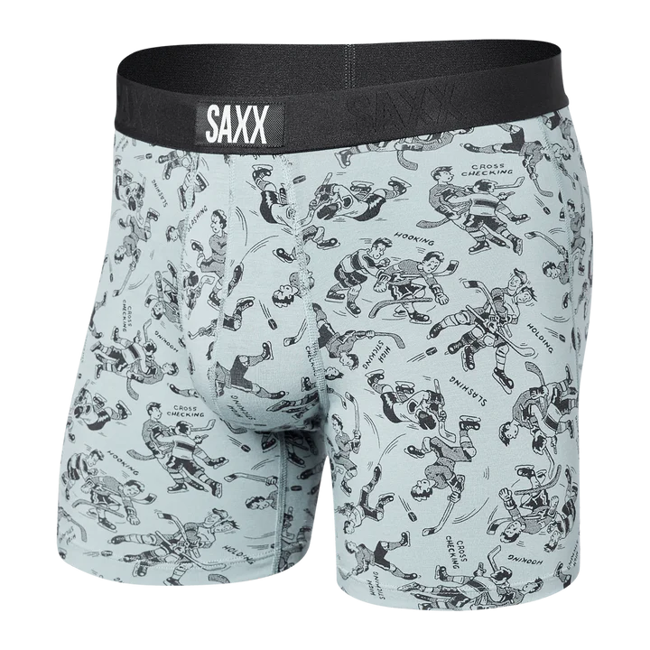 Saxx Men's Vibe Super Soft Boxer Briefs - Patterns
